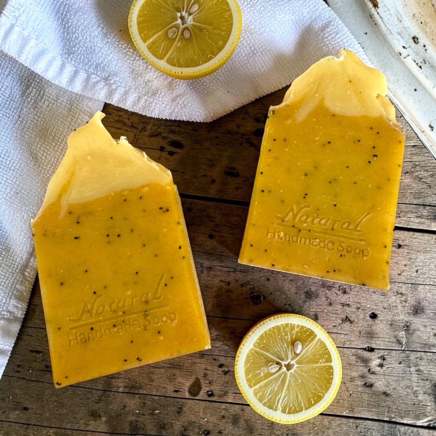 Lemon Poppy Soap